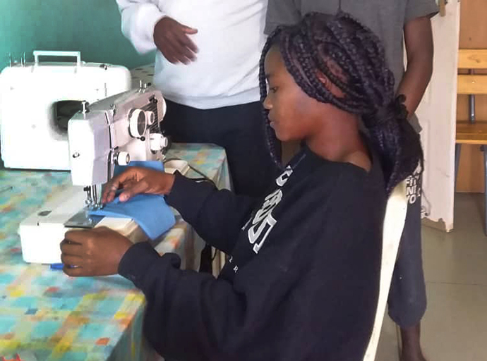Zimbabwe orphan pays it forward during pandemic