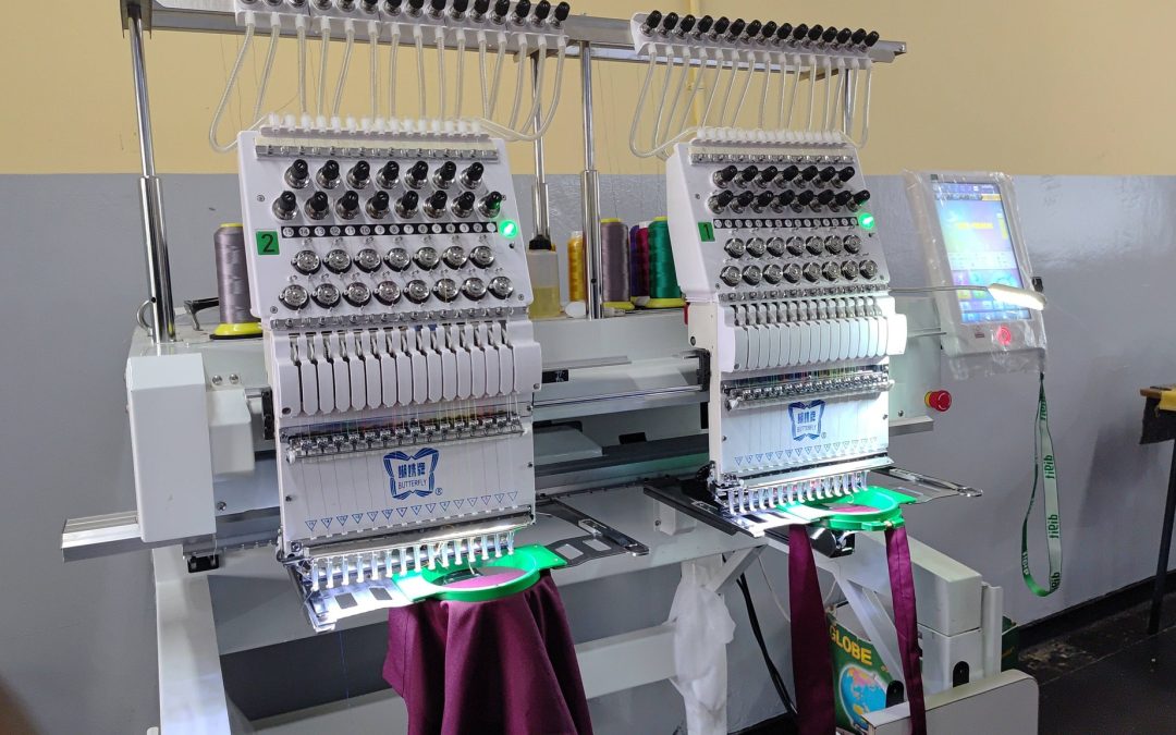 Murewa High School commissions US$25,000 equipment for the production of uniforms.